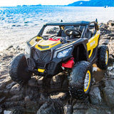 2025 24V Dune Buggy UTV 4X4 2 Seater DELUXE Kids Ride On Car with Remote Control