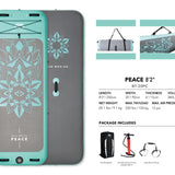 Aqua Marina Peace ISUP - BLUE-GREEN FOR YOGA