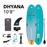 2023 Aqua Marina Dhyana FITNESS ISUP 10'8" BLUE/GREEN