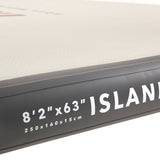 Aqua Marina Island Inflatable Platform - WHITE