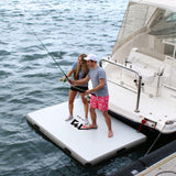 Aqua Marina Island Inflatable Platform - WHITE