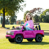2025 Chevy Silverado 24V 4X4 2 Seater DELUXE Kids Ride On Car with Remote Control