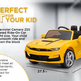 2023 Chevy Camaro 12V DELUXE Kids Ride On Car with Remote Control