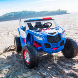 2025 24V Dune Buggy UTV 4X4 2 Seater DELUXE Kids Ride On Car with Remote Control