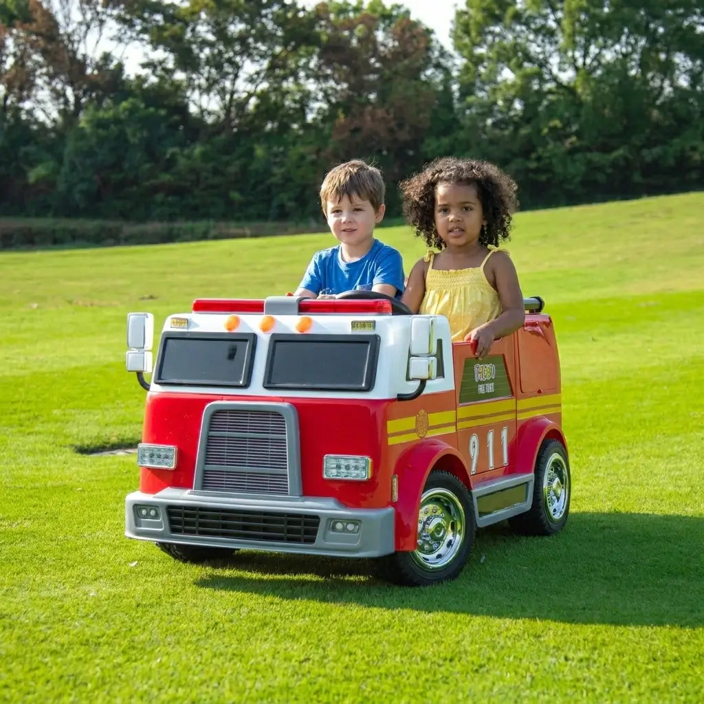The Ultimate Guide to the 24V Fire Truck Ride-On for Kids (2-Seater with Remote Control)