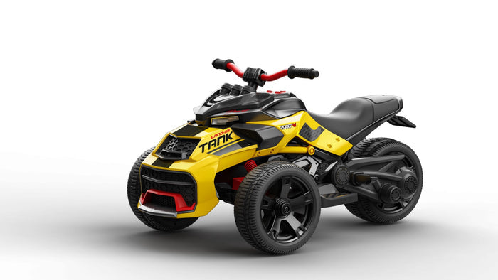 2026 24V Spider 2 Seater Ride-On 3 Wheel Motorcycle