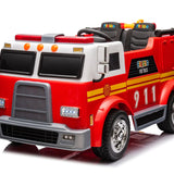 24V LA Toyz Fire Truck 2-Seater Ride on