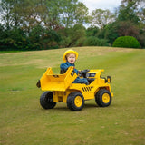 12V CAT style Electric Dump Truck 1 Seater Ride-On