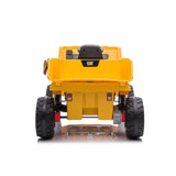 12V CAT style Electric Dump Truck 1 Seater Ride-On