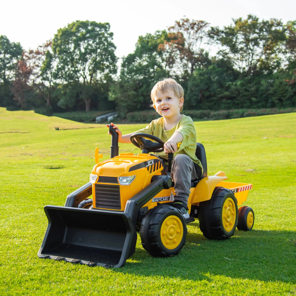 2026 12V Excavator Kids Ride On Car with Remote Control