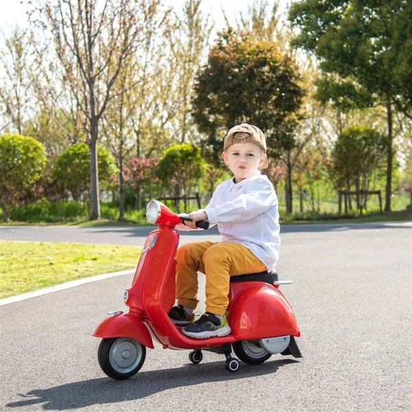 2026 12V Vespa Kids Ride On Scooter