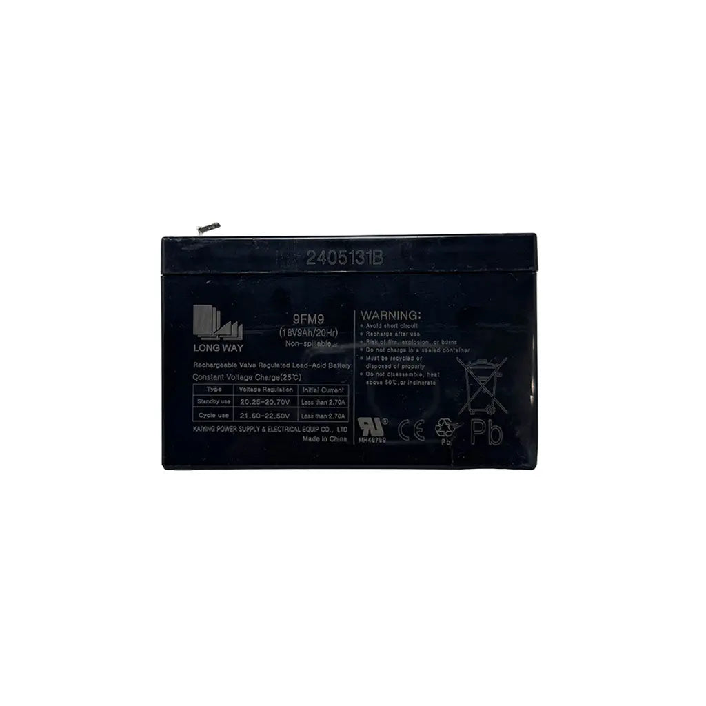 18V 9AH Battery for Ride-ons (Screw Terminals)