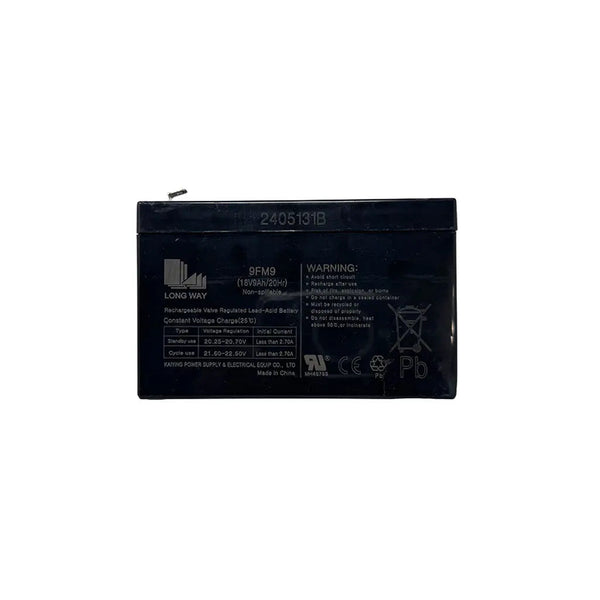 18V 9AH Battery for Ride-ons (Screw Terminals)