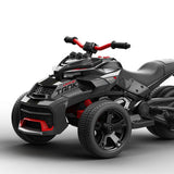 2026 24V Spider 2 Seater Ride-On 3 Wheel Motorcycle