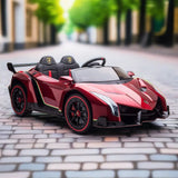 2026 24V 4x4 Lamborghini Veneno style 2 Seater Kids Ride On Car with Remote Control