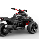2026 24V Spider 2 Seater Ride-On 3 Wheel Motorcycle