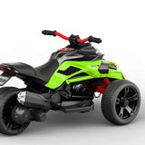 2026 24V Spider 2 Seater Ride-On 3 Wheel Motorcycle