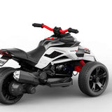 2026 24V Spider 2 Seater Ride-On 3 Wheel Motorcycle