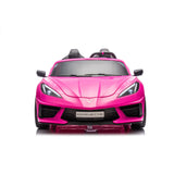 2026 24V Chevrolet Corvette C8 2 Seater Kids Ride On Car with Remote Control