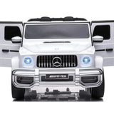 2026 24V Mercedes Benz G Wagon G63 AMG 4X4 2 Seater Kids Ride On Car with Remote Control