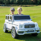 2026 24V Mercedes Benz G Wagon G63 AMG 4X4 2 Seater Kids Ride On Car with Remote Control