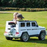 2026 24V Mercedes Benz G Wagon G63 AMG 4X4 2 Seater Kids Ride On Car with Remote Control