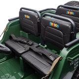 2026 24V LA Toyz Military Willy Truck 3 Seater Kids Ride On Car