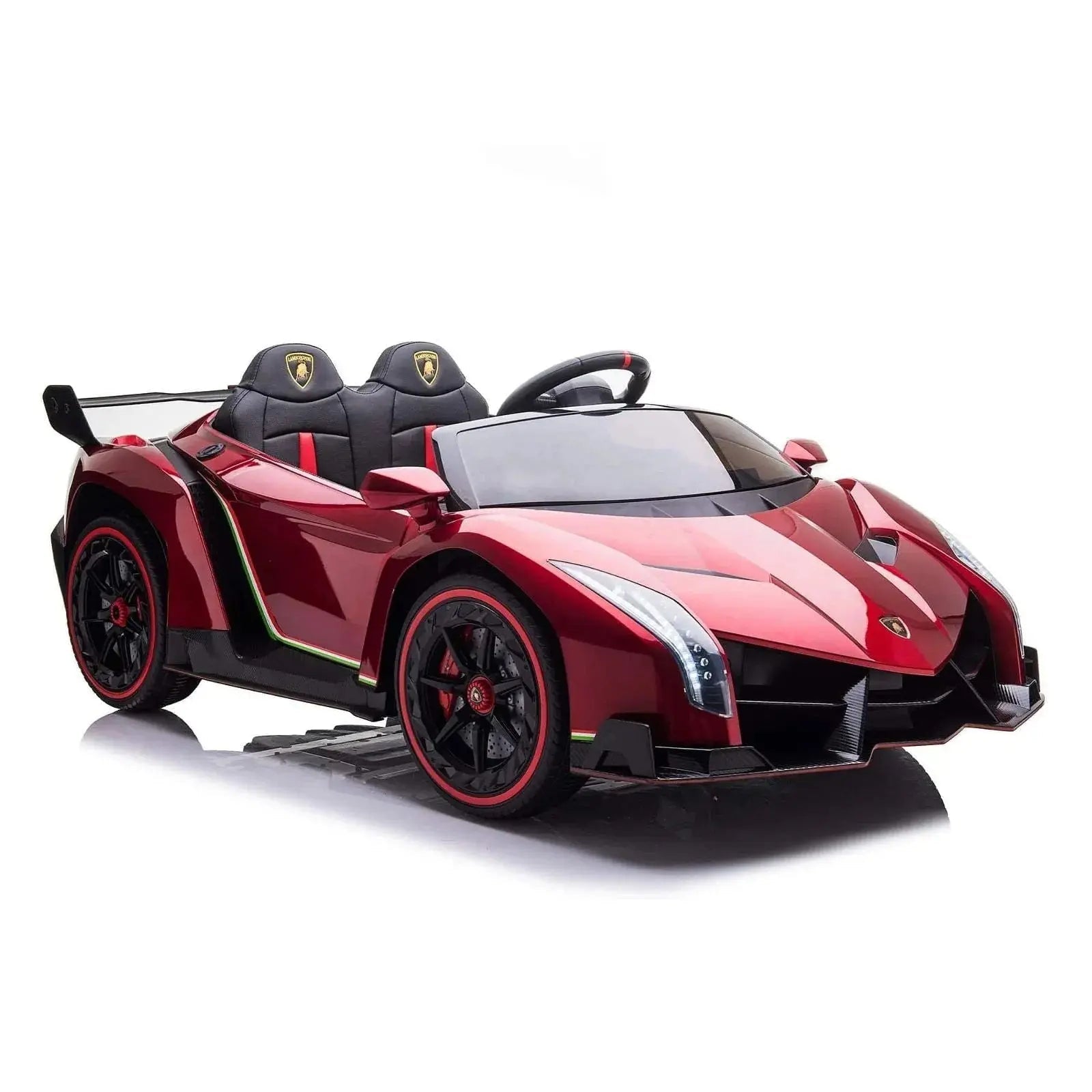 2026 24V 4x4 Lamborghini Veneno 2 Seater Kids Ride On Car with Remote Control