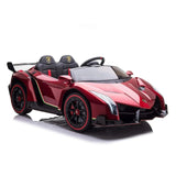 2026 24V 4x4 Lamborghini Veneno style 2 Seater Kids Ride On Car with Remote Control