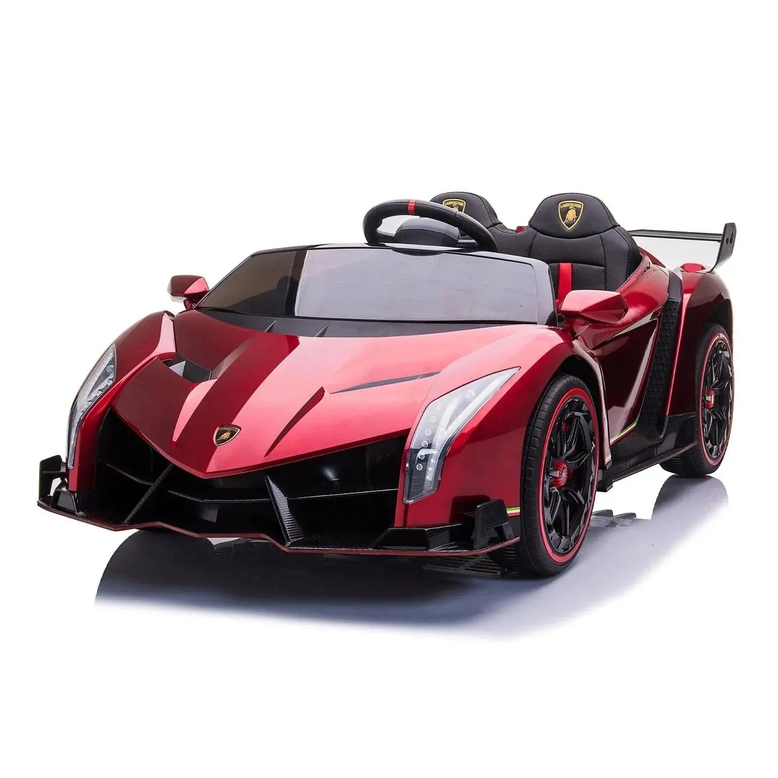 2026 24V 4x4 Lamborghini Veneno 2 Seater Kids Ride On Car with Remote Control
