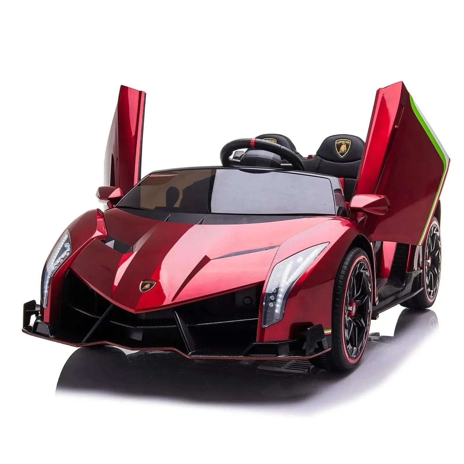 2026 24V 4x4 Lamborghini Veneno 2 Seater Kids Ride On Car with Remote Control