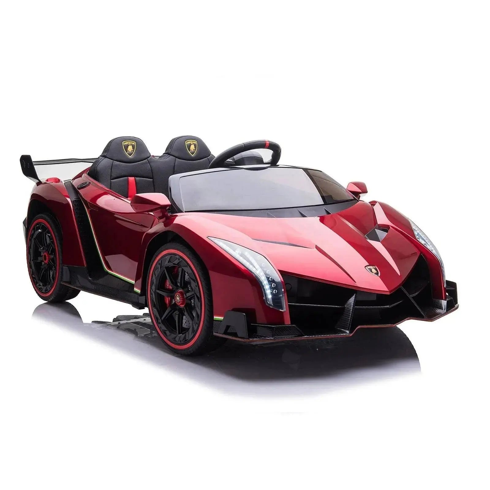 2026 24V 4x4 Lamborghini Veneno 2 Seater Kids Ride On Car with Remote Control