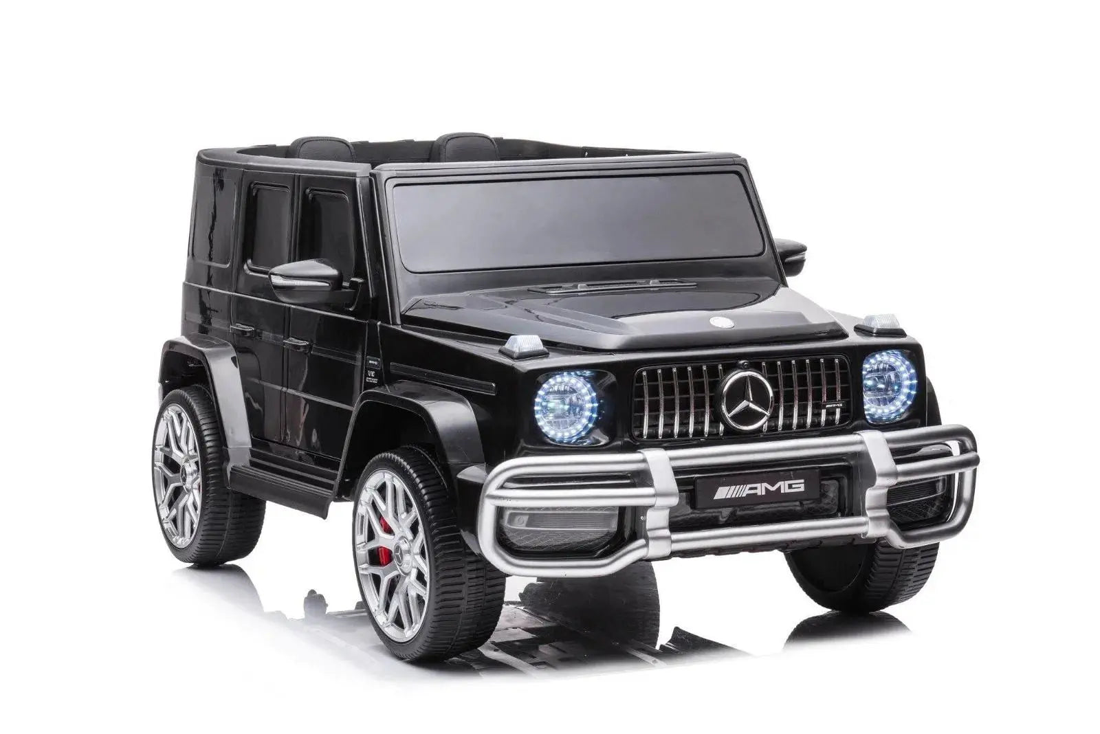 2026 24V Mercedes Benz G Wagon G63 AMG 4X4 2 Seater Kids Ride On Car with Remote Control