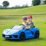 2025 24V Chevrolet Corvette C8 2 Seater DELUXE EDITION Kids Ride on Car with Remote Control