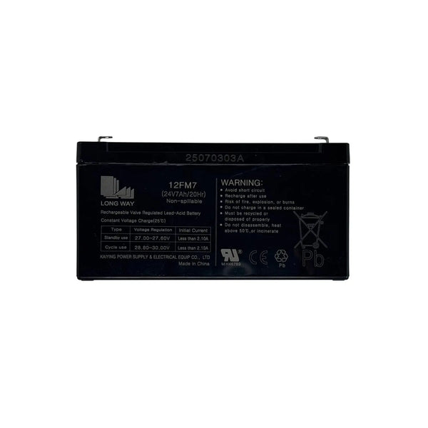 24V 7AH Battery for Ride-ons (Screw Terminals)