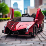2026 24V 4x4 Lamborghini Veneno style 2 Seater Kids Ride On Car with Remote Control