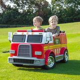 24V LA Toyz Fire Truck 2-Seater Ride on
