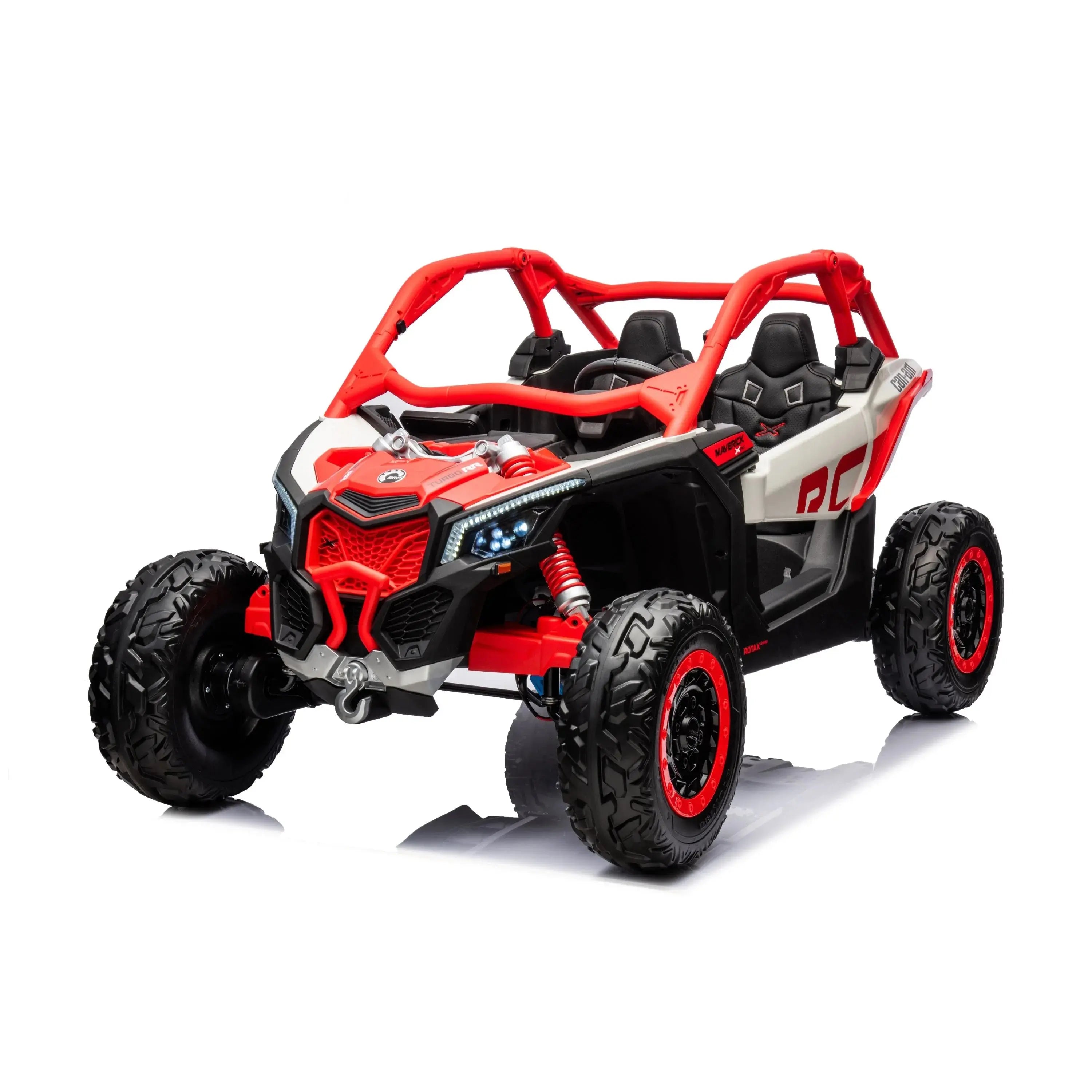 2026 2x24V Can Am Maverick 4X4 style 2 Seater Kids Ride On Car with Remote Control