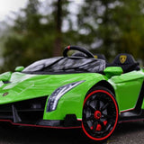 2026 24V 4x4 Lamborghini Veneno style 2 Seater Kids Ride On Car with Remote Control