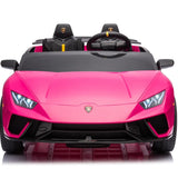 2026 24V Lamborghini Huracan 2 Seater Kids Ride On Car with Remote Control