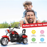 6V Chopper Style Kids Ride On Trike