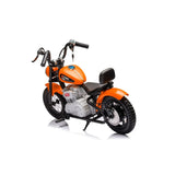 36V LA Toyz E-Chopper, Leather Seat, Rubber Air Wheels, Brushless Motor