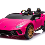 2026 24V Lamborghini Huracan 2 Seater Kids Ride On Car with Remote Control