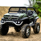 2026 24V Mercedes Unimog 2 Seater Kids Ride On Car with Remote Control