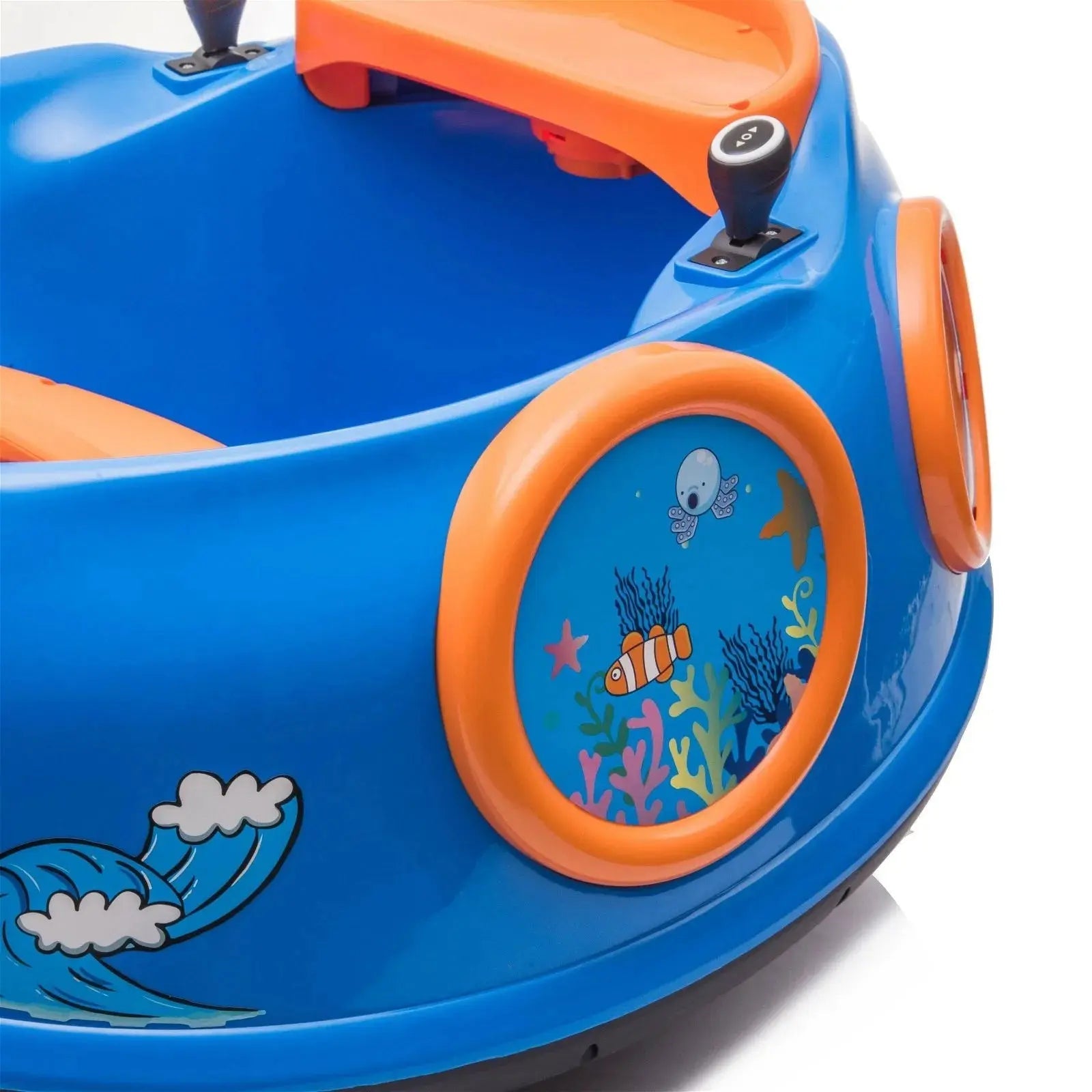 6V 1 Seater Bumper Car with Remote Control for 3+ Years