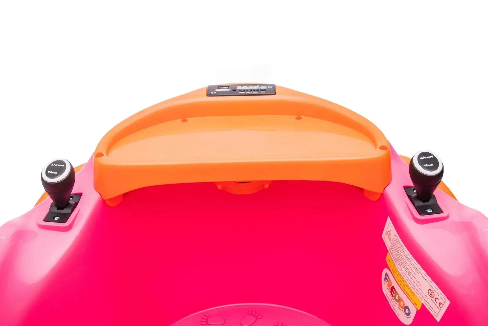 6V 1 Seater Bumper Car with Remote Control for 3+ Years