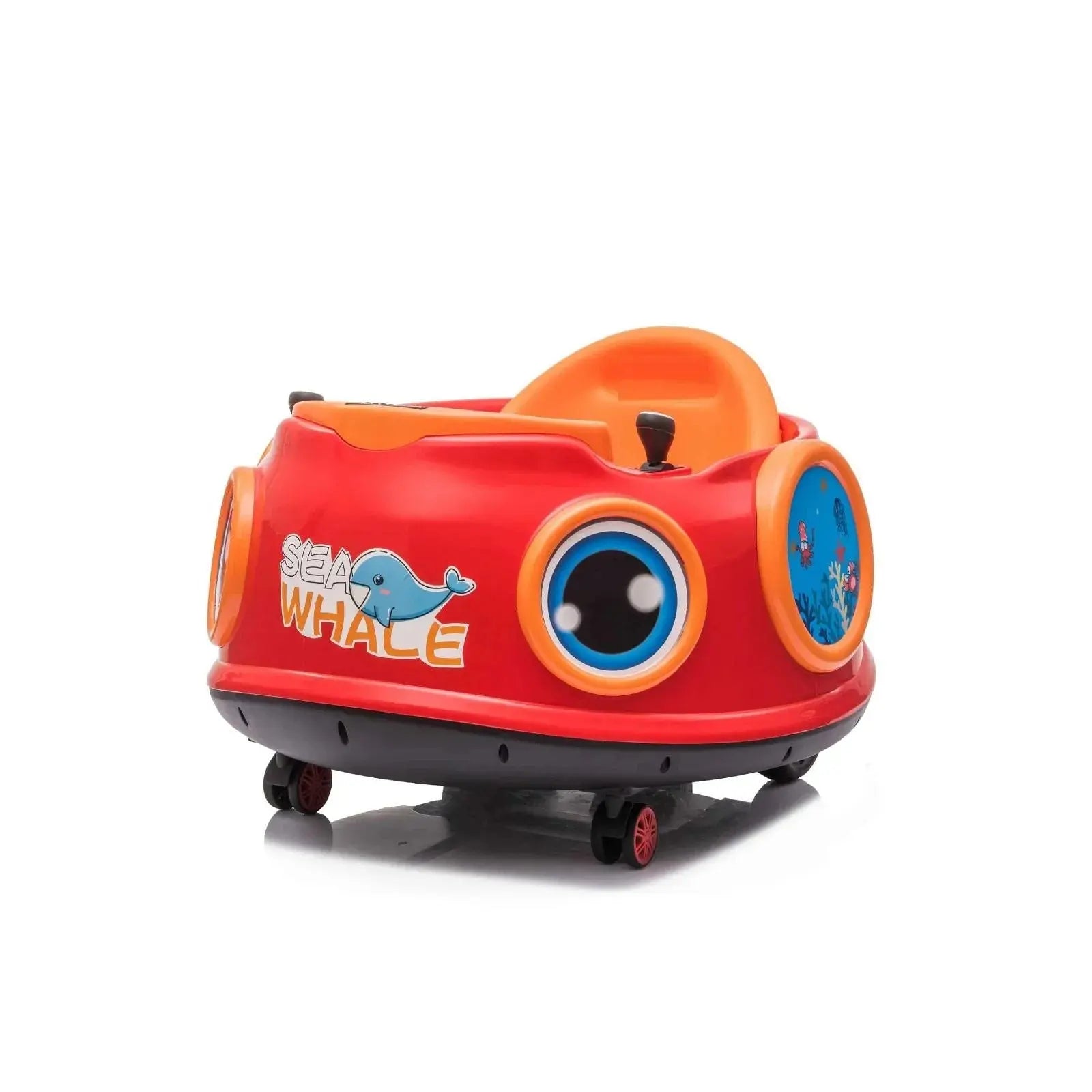 6V 1 Seater Bumper Car with Remote Control for 3+ Years