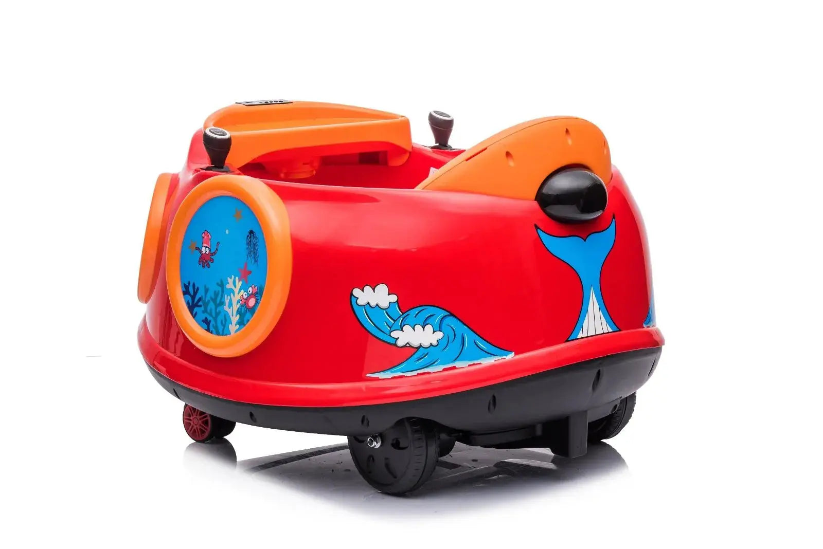 6V 1 Seater Bumper Car with Remote Control for 3+ Years