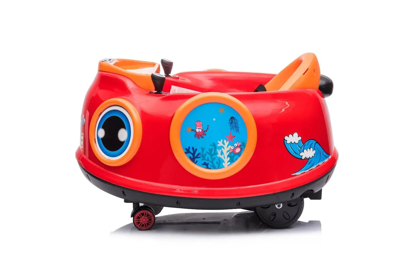 6V 1 Seater Bumper Car with Remote Control for 3+ Years