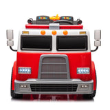 24V LA Toyz Fire Truck 2-Seater Ride on